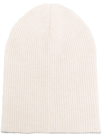 Brunello Cucinelli - cashmere beanie hat - men - Cashmere - One Size - Neutrals