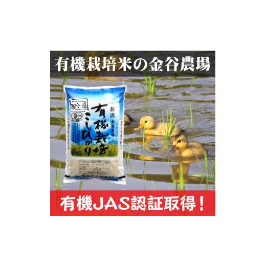 ふるさと納税 新潟県 上越市 新潟県産ＪＡＳ有機栽培米コシヒカリ　玄米１０ｋｇ