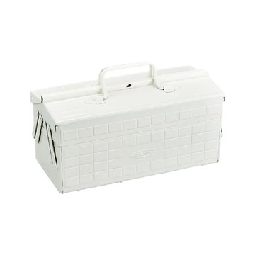 TOYO STEEL 東洋鋼鐵 鋼製雙層手提兩段式收納箱 日本製造  1個