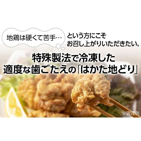 ふるさと納税 福岡県産地鶏「はかた地どり」もも肉(約1kg) 福岡県田川市