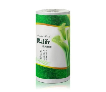 P&LIFE單捲廚房紙巾(60張/捲，56捲/箱，紙張尺寸226*200mm)/箱(整箱出貨)