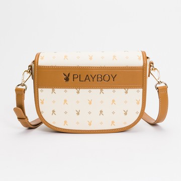 PLAYBOY  馬鞍包 Dynamic系列 - 米色(532-5205-01-7)