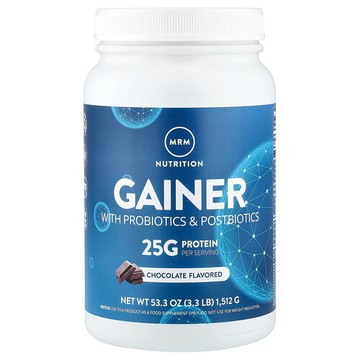 MRM Nutrition, 增肌粉，巧克力味，3.3 磅（1,512 克）
