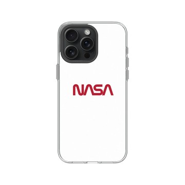 iPhone 15 Pro Max Clear 透明 - NASA - The Worm (White)