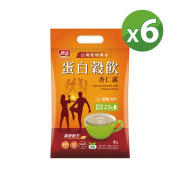 【廣吉】蛋白穀飲-杏仁露30g*8包*6袋