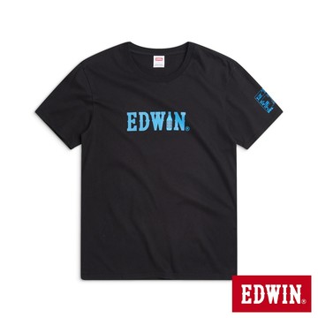 EDWIN 男款 金蘭食品 金蘭LOGO短袖T恤(黑色)