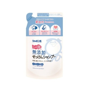 Refill soap bubble additive-free soap shampoo foam type