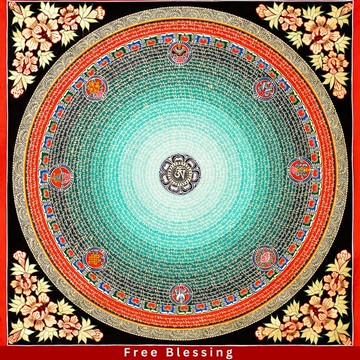 禪宗咒語曼荼羅 正念與冥想的藝術