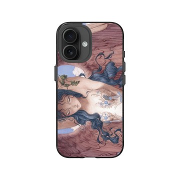 iPhone 16 Clear (相機按鈕) 酷墨灰 - Janice Sung - 天使的安慰