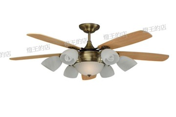 【燈王的店】台灣製領航者 52吋DC吊扇+吊扇燈6+2燈 附遙控器 KS-011G-DC