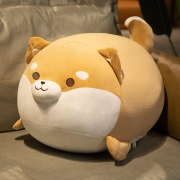8174 人持續消費🎫可愛柴犬毛絨公仔狗狗布娃娃柯基犬玩偶抱枕牀上少女生日禮物KUDN