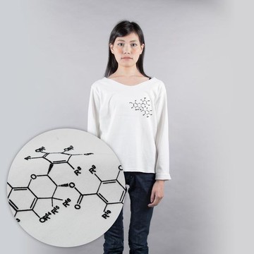 化學符號剪裁和縫紉女士免費 Tcollector