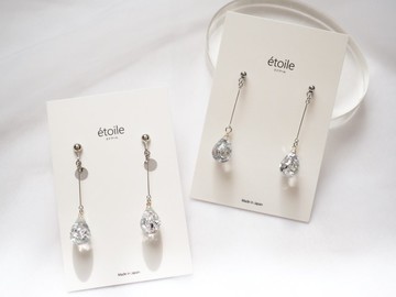 Swarovski 水滴長款耳環 SDL-02