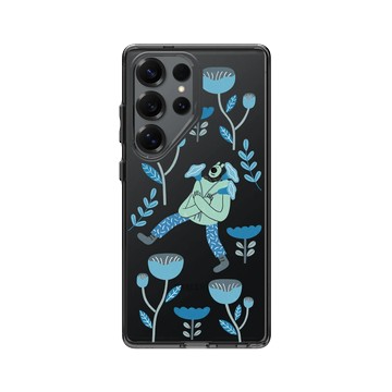 Galaxy S25 Ultra Clear 酷墨灰 - 包大山 Baozi - 花花