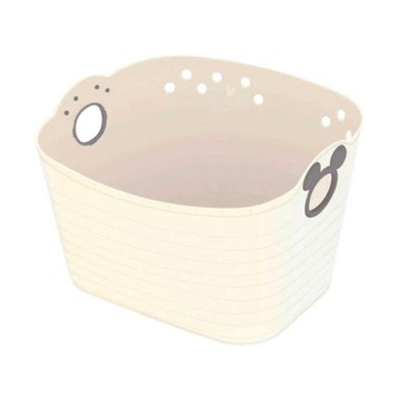 nishiki 錦化成 軟式收納籃 - 27L  51 x 38 x 34cm  白色米奇  1個