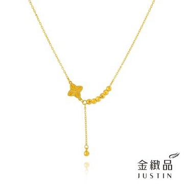 金緻品 黃金項鍊 勝利彩花 0.76錢 5G工藝