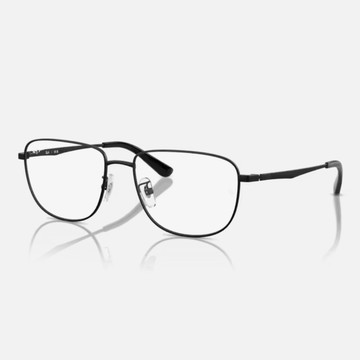 【RayBan 雷朋】方形金屬光學眼鏡(RX6523D-2503 56mm)