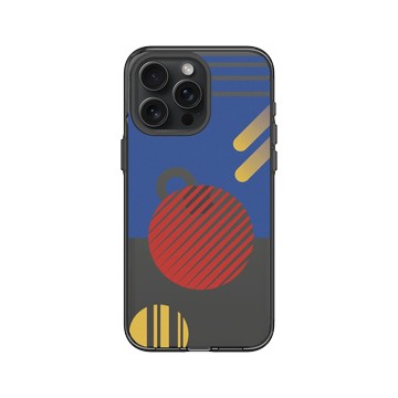 iPhone 15 Pro Max Clear 酷墨灰 - NASA - Arp 142 Galaxies - Bauhaus Style