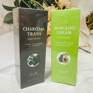 韓國 GLK 谷萊喜 酪梨柔潤洗面乳 / 植物碳潔淨洗面乳 150ml｜全店$299 全家取貨免運｜領券9折｜APP下單最高再賺22%點數⚡