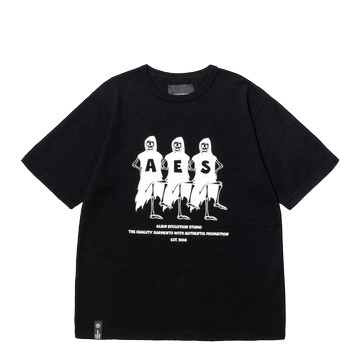 AES DANCE WITH DEATH TEE BLACK