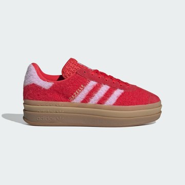 Adidas 愛迪達 Gazelle Bold W [JS3905] 女 運動休閒鞋 復古鞋 厚底 紅 淡紫