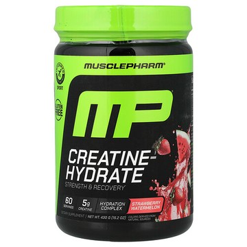 MusclePharm, Creatine-Hydrate, Strawberry Watermelon, 15.2 oz (430 g)