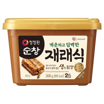 清淨園 Sunchang 淳倉 韓式傳統大醬  500g  1盒