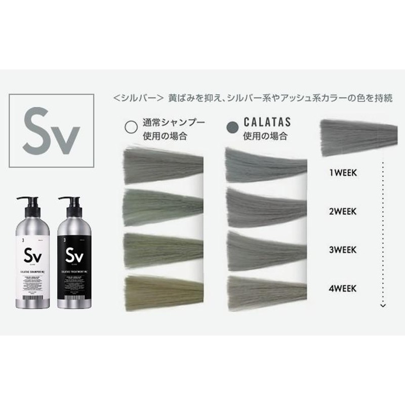 カラタス シャンプー NH2＋ Sv 500ml 2本セット - シャンプー