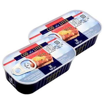TRITON 鱈魚嫩肝  120g  2罐