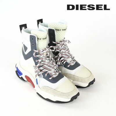 ディーゼル DIESEL ハイカットスニーカー 靴 メンズ ユーズド汚し