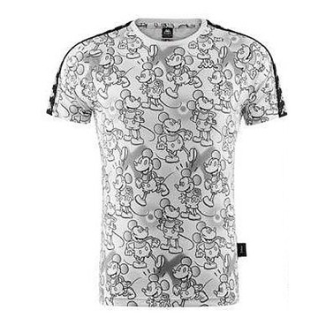 KAPPA義大利  典迪士尼精典限量款中性短袖衫 灰 303GHG0904