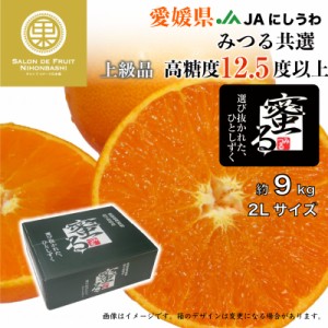 [予約 2023年 12月1日-12月25日の納品] 蜜る 約10kg 2L 愛媛県産 JAにしうわ 西宇和みかん