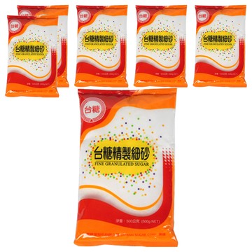台糖 精製細砂糖  500g  6包