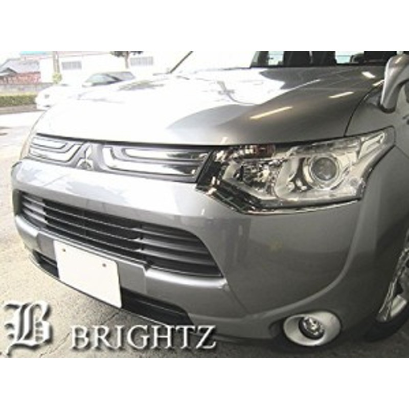 BRIGHTZ アウトランダーPHEV GG2W 前期 メッキアイライン HEAD－ETC