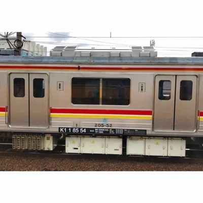世田谷総合車両センター インドネシア205系帯インレタ