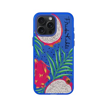 iPhone 15 Pro Max Clear 激光藍 - Frida Kahlo - 火龍果