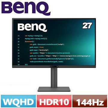BENQ明基 27型 RD270Q 程式設計護眼螢幕