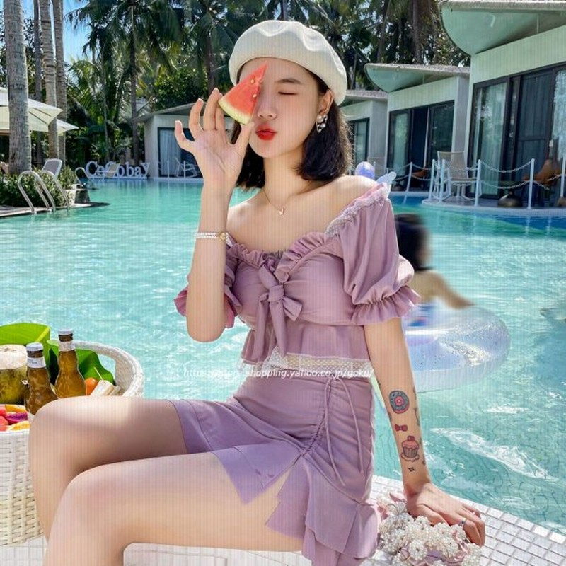 水着 フリル ビキニ 体型カバー タンキニ ブラック レディーズ セパレートxl ランキングtop10