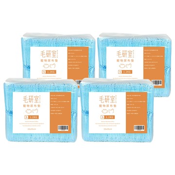 MAOLAB 毛研室 寵物尿布墊 薄款 1.2kg  S  100片  4包