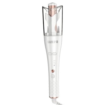 SAMPO 聲寶 負離子溫控自動捲髮器 HC-Z23S3L  1個  白色