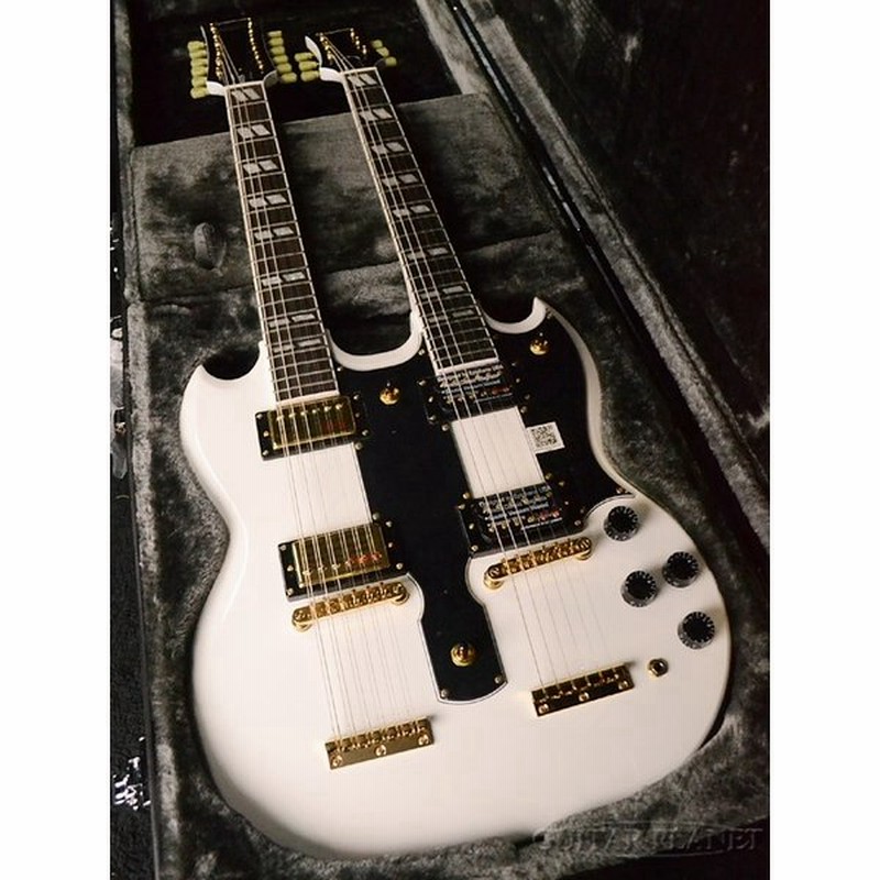 エピフォン ダブルネック エレキギター SGタイプ 専用ハードケース