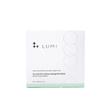 【熱銷推薦】LUMI 酪梨滋養水凝眼膜 (5片/盒)