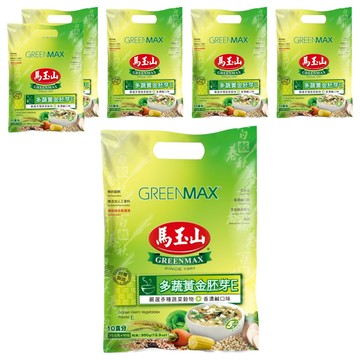 馬玉山 多蔬黃金胚芽E 沖泡粉  35g  10包  6袋