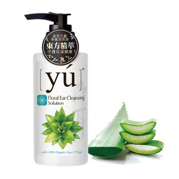 YU 【2入組】-有機蘆薈保養潔耳液 175ML【公司貨】