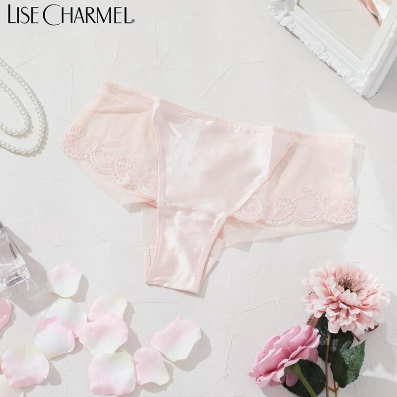 リズシャルメル LISE CHARMEL ボクサー ボクサーショーツ シルクの輝き 