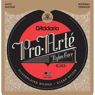 D’Addario EJ52 Pro-Arte 系列 - 中張力 (Alto吉他專用)