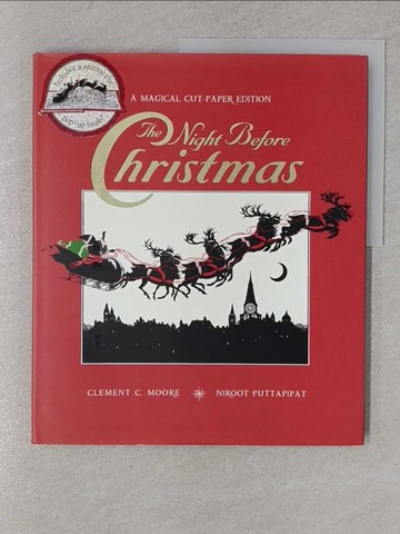 【書寶二手書T1／少年童書_YVB】Night before Christmas -- Novelty book_Moore, Clement C. / Puttapipat, Niroot