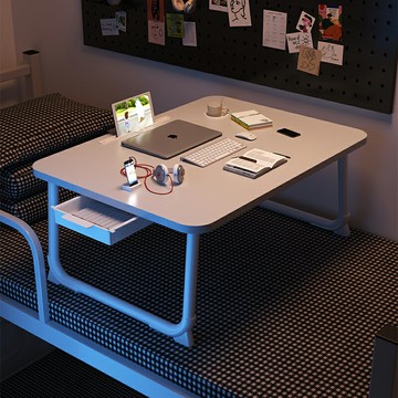 床上桌 寫字桌 床上小桌子學生課桌可折疊桌書桌閱讀桌宿舍上鋪電腦