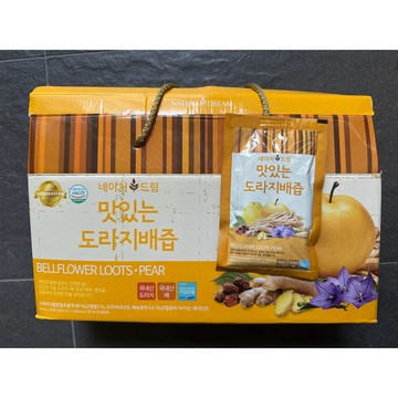 韓國🇰🇷NATURE DREAM 桔梗水梨汁,1包, 80ml 27/8/4水梨汁