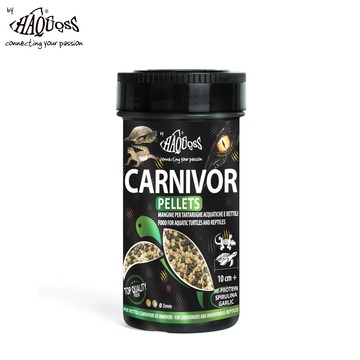 HAQUOSS 義大利海酷 幼龜雙色飼料 250ml 適用雜食 肉食性爬行動物 _廠商直送